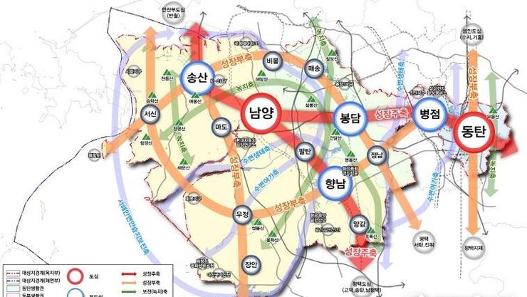 경기도, 2040년 화성 도시기본계획 승인…인구 154만 명 목표