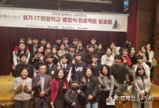 성남시청소년재단, 청소년 IT 전문 인재를 양성하는 『IT희망학교』 졸업식 성료