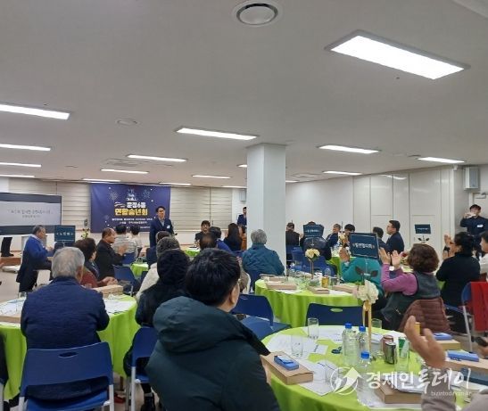 파주시 운정6동, 연합 송년회의 밤…한 해 마무리