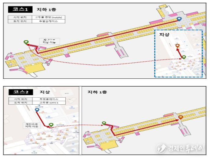 주소기반 실내내비게이션 시연 계획