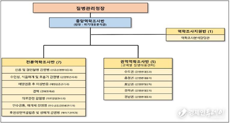 중앙역학조사반 구성