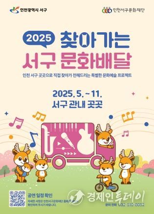 인천 서구문화재단, ‘2025 찾아가는 서구 문화배달’ 사업 실시