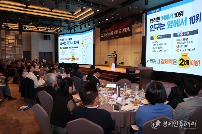 진천군 투자설명회 현장