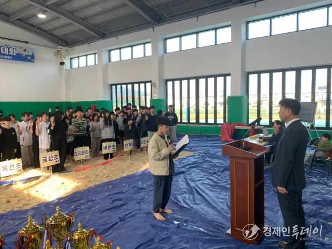 의성교육지원청, 제16회 교육장기 초·중 씨름왕 선발대회 성료