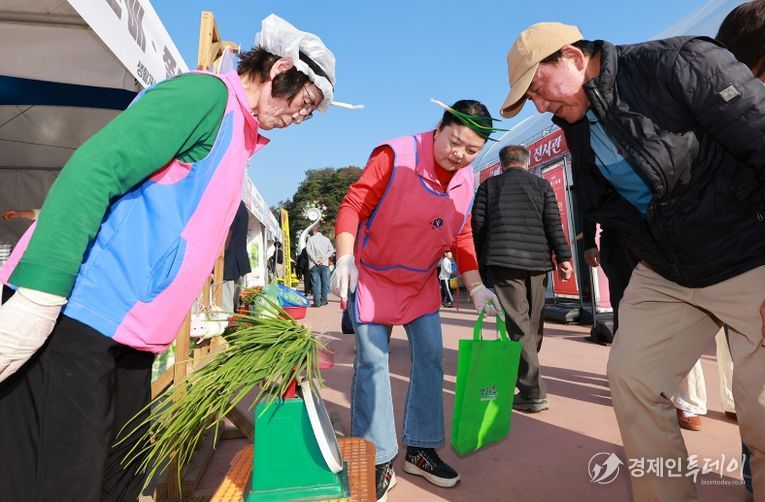 예천 쪽파 홍보 앞장