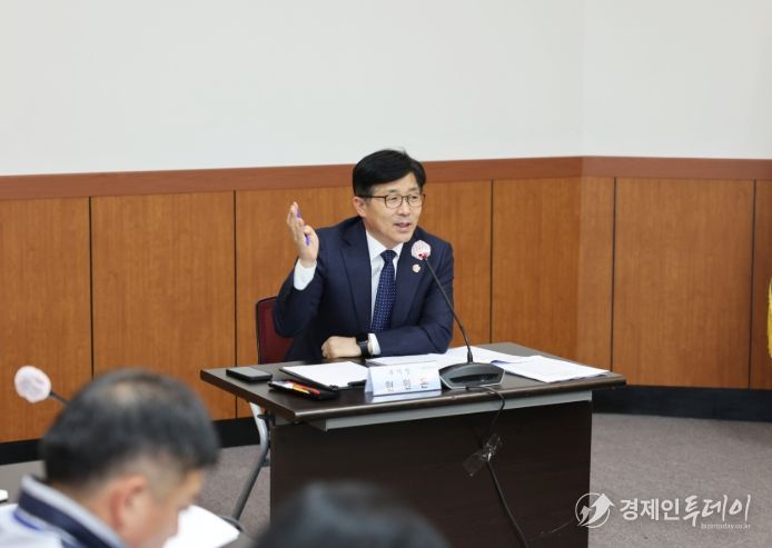 재정집행 추진 상황 점검 회의(현원돈 부시장)