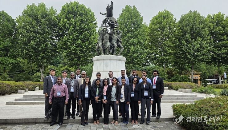 2025년 한전 인재개발원 신흥국 대상 전력분야 교육 모습