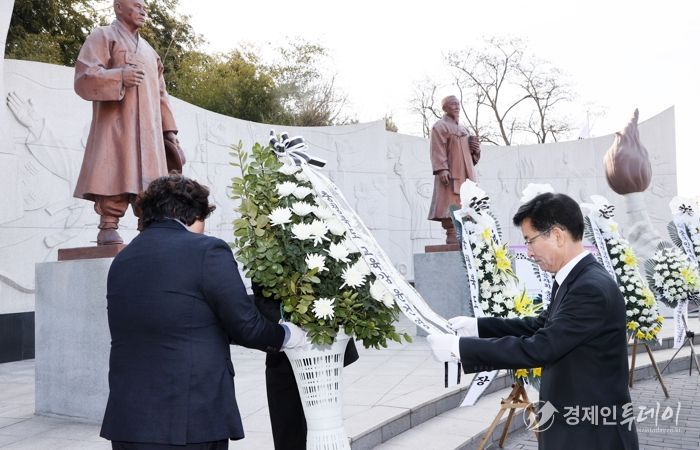 충북교육청, 3.1절 맞아 순국선열의 고귀한 뜻 기리다.