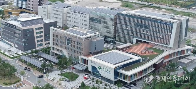 충북경제자유구역청 전경